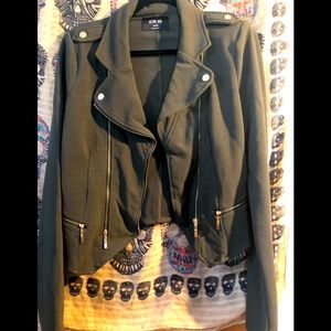 Army Green Blazer Jacket
